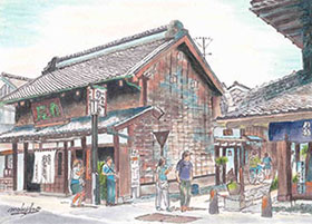 川越の街並み